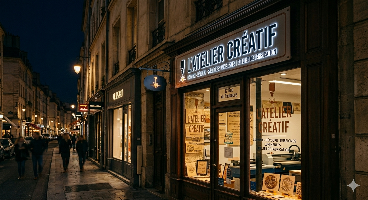 Enseigne lumineuse