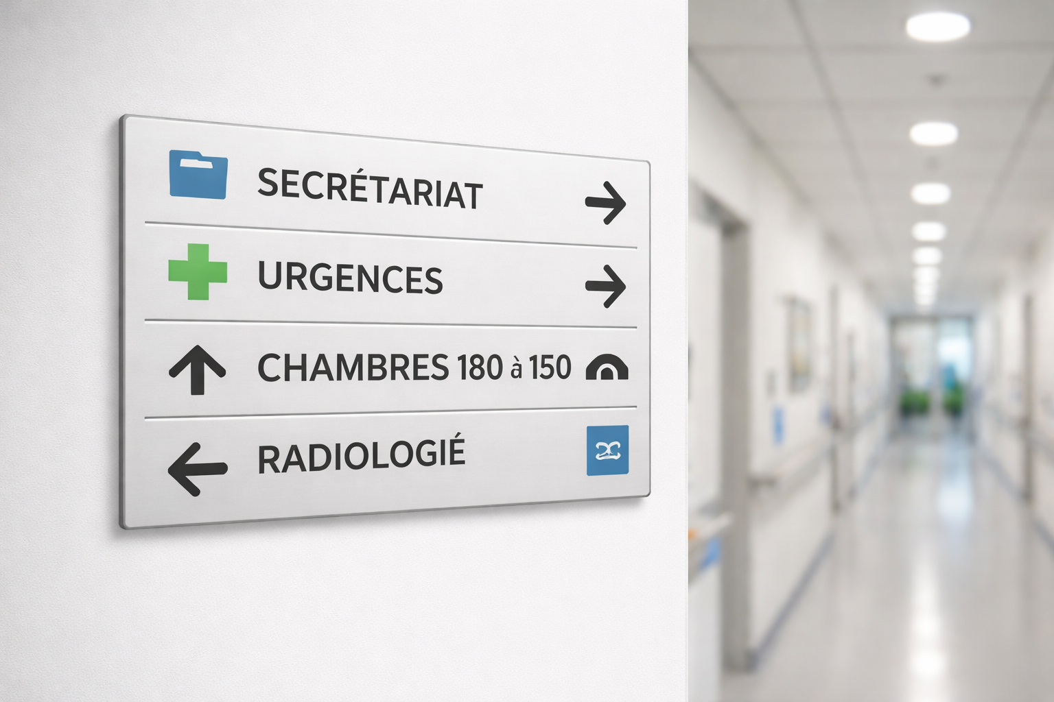 Fléchage directionnel